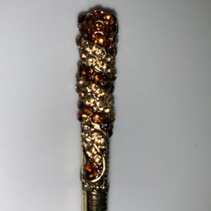 🆕Antique Gold Caramel Latte Swirl 6” Hair Stick